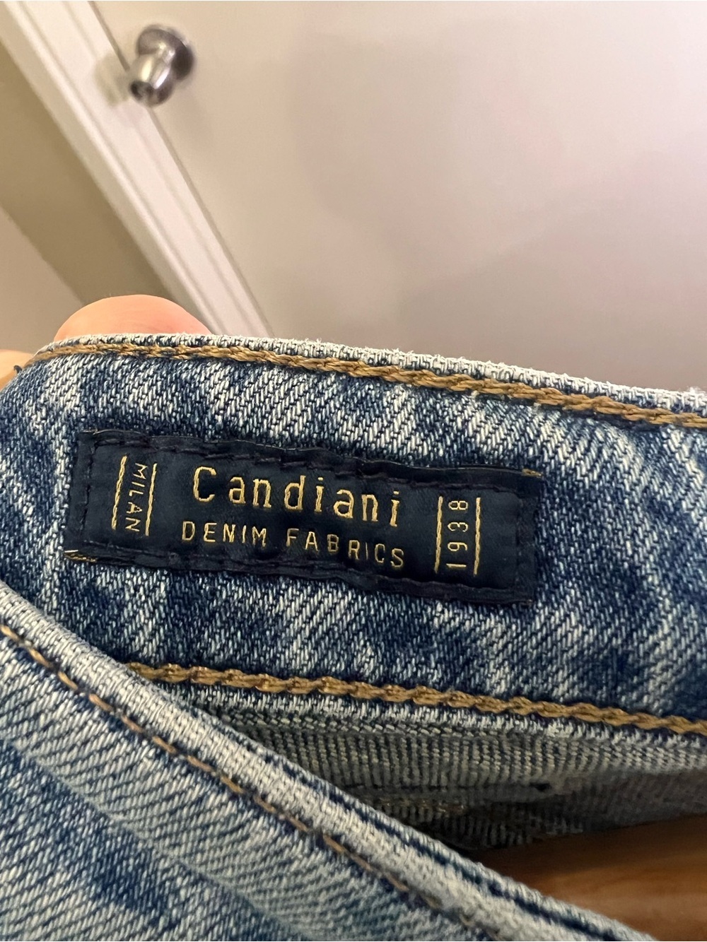 Lucky Brand Sienna Slim Boyfriend Jeans Candiani Denim Raw Hem Light Wash - Picture 8 of 11